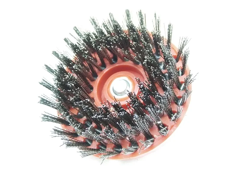 

New 1pcs Wire brush Clean Brush used on Electric Drill for Rust OD 110mm M14