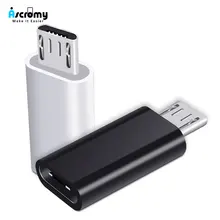 Ascromy USB C к Micro USB адаптер для Xiaomi Redmi Note 5 6 Pro huawei honor 8x9 lite samsung Galaxy S7 S6 edge кабель Microusb