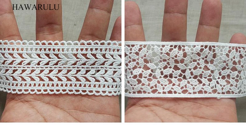 HAWARULU 2 ярда DIY свадебное платье аксессуары из кружевной ткани кружева полоски свадебное украшение Рождественские украшения для дома