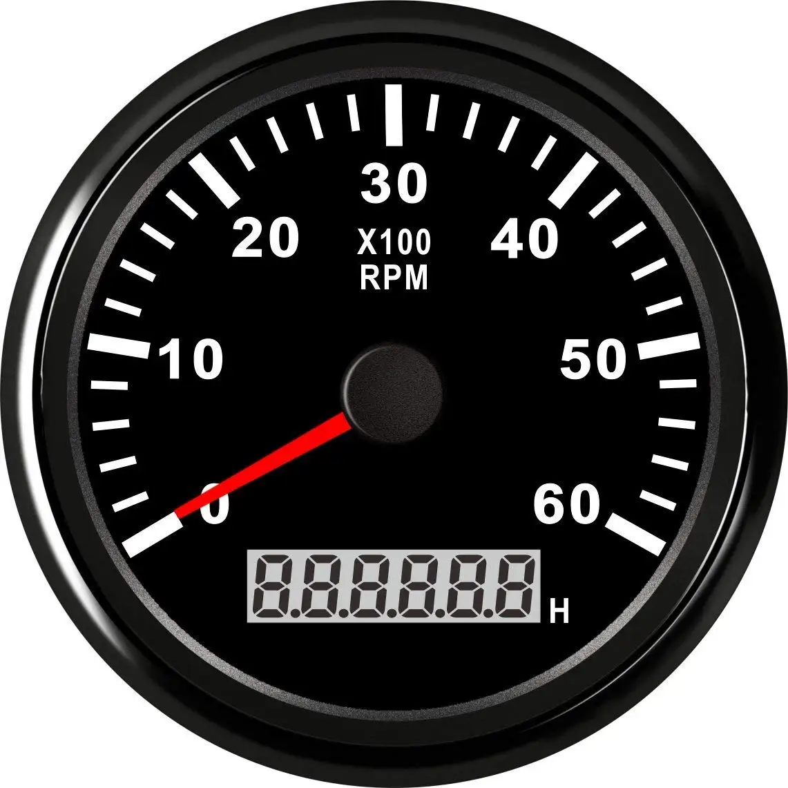 

Samdo 85mm Waterproof 6000 RPM Tachometer Gauge With Hour Meter For Marine Tachometer Car Truck Boat