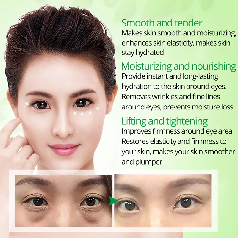 IMAGES Crystal Collagen Gold Osmanthus Eye serum Patch Anti Wrinkle Hyaluronic Acid Moisture Dark Circle Remover Eye Mask