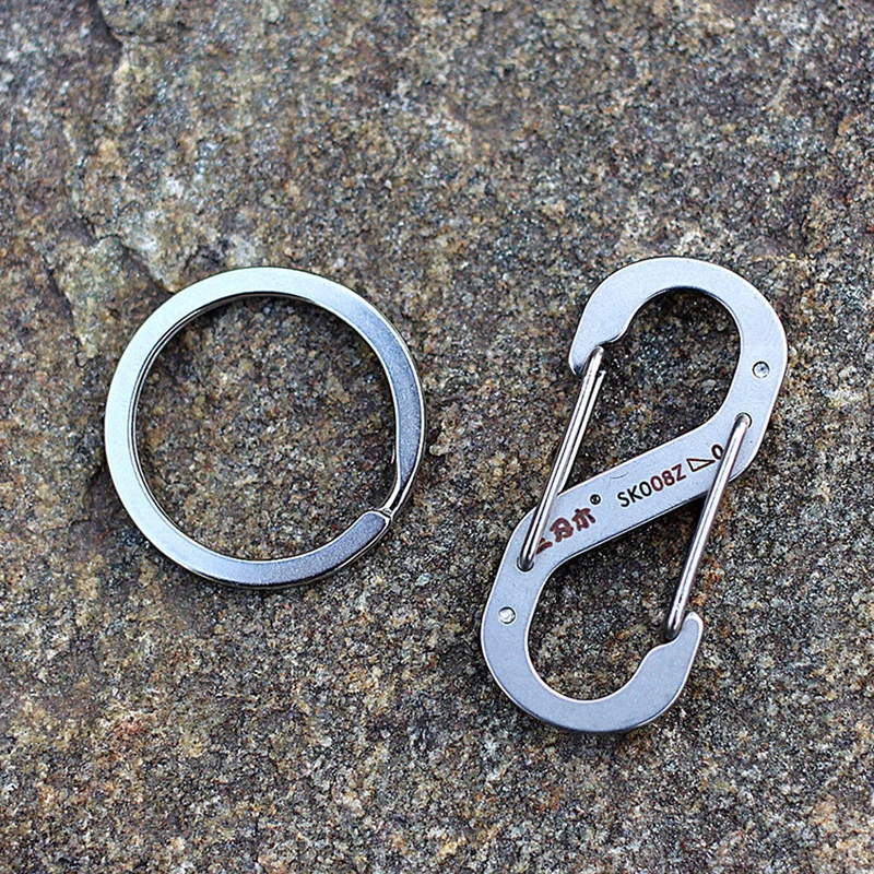 

Sanrenmu SK008Z Stainless Steel Keychain