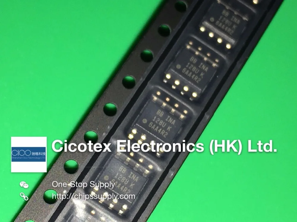 3 шт./лот INA128U INA128UK BBINA128UK SOP8 IC OPAMP INSTR 1 МГц 8soic | Обустройство дома