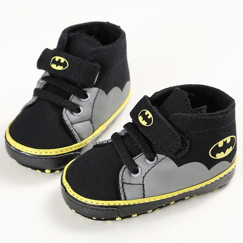 Nouveau printemps automne Batman héros bébé garçons mode baskets doux infantile bebe enfant en bas âge chaussures premiers marcheurs pantoufles d'intérieur