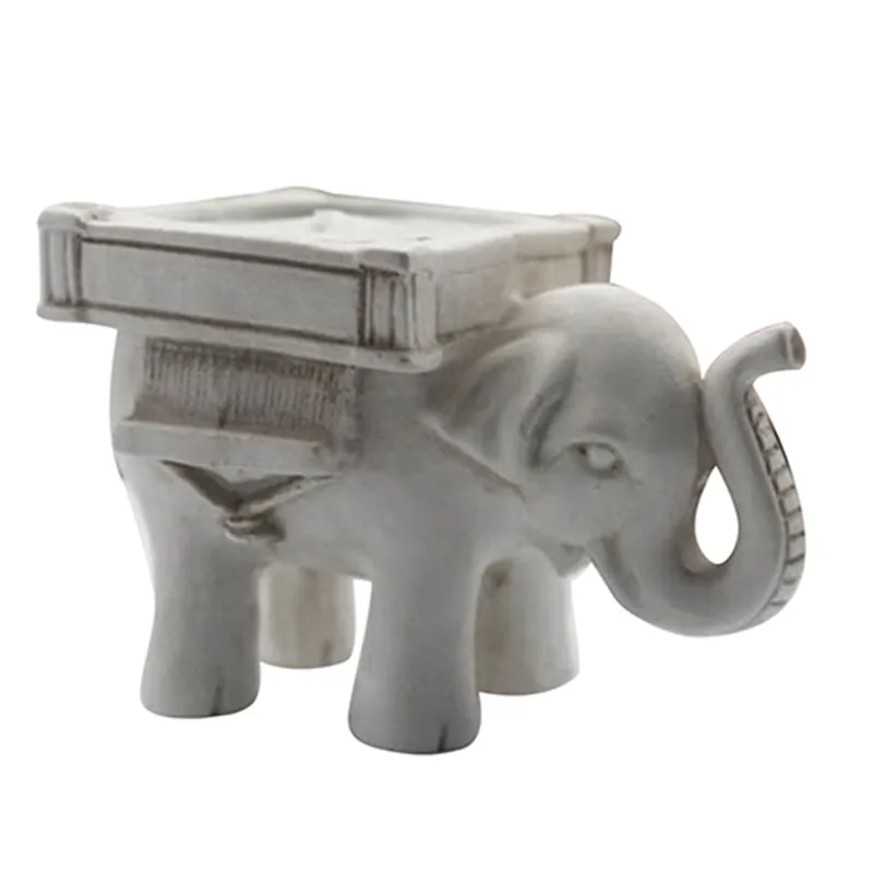 

Retro Lucky Elephant Tea Light Candle Holder Candlestick Wedding Favor Home Decor