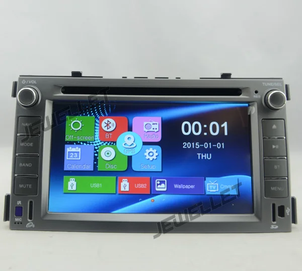 Car DVD GPS radio Navigation for Kia Soul 2009 2011 with Bluetooth Ipod