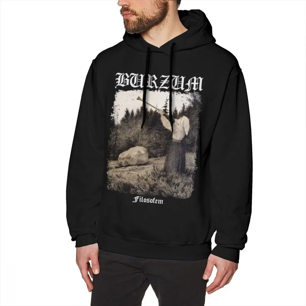 Burzum Толстовка Filosofem Обложка Ver2 толстовки длинный хлопковый пуловер с капюшоном