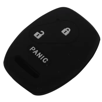 Keyforkess 30pcs 2 Panico 3 Bottoni Chiave A Distanza di Caso Della Copertura Del Silicone per Honda Accord Civic Pilot Fit Insight supporto di Protecor - Jingyuqin 30pcs 2 Panico 3 Bottoni Chiave A Distanza di Caso Della Copertura Del Silicone