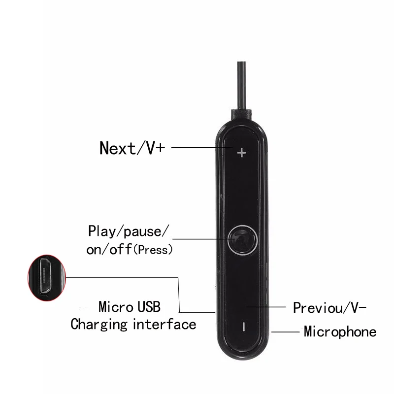 ABDO 3,5 мм разъем аудио кабель Bluetooth 4,1 Беспроводной адаптер кабель Замена подходит для наушников Bose quietкомфорт QC2 QC15