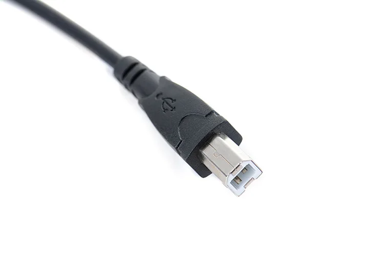 Micro USB штекер для стандартного USB 2,0 B Тип Мужской кабель для передачи данных для жесткого диска и принтера сканер 1 м