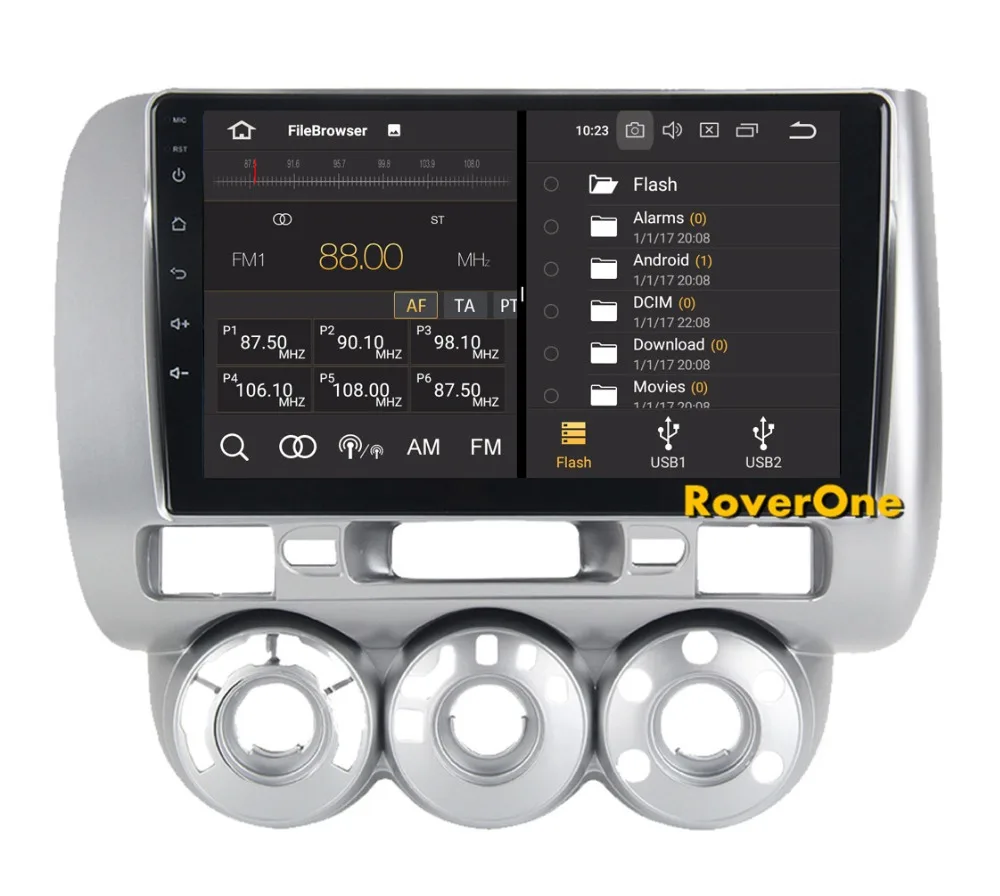 Cheap Octa Core Android 9.0 Car Multimedia Player for Honda Jazz Fit 2002 - 2008 10.2