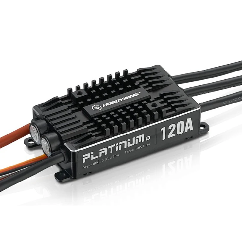 Hobbywing Platina Pro V4 120A/80A 3-6 S Molde Vazio Lipo BEC бесщеточный ESC para RC zangao helicópteros aeronaves