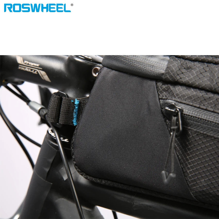 Flash Deal ROSWHEEL ATTACK 2017  Waterproof Bicycle Bag Front Beam Frame Top Tube Bag MTB Road Foldig Bike Phone Bag Cycling Accessories 3