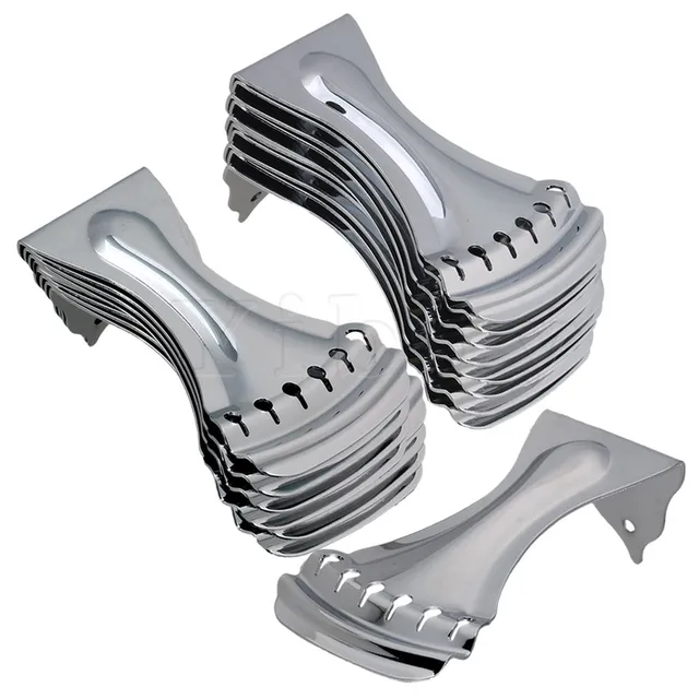 Cheap Yibu 20 x Dobro 6 String Tailpiece for Echo Guitar Repair Replacement Chrome