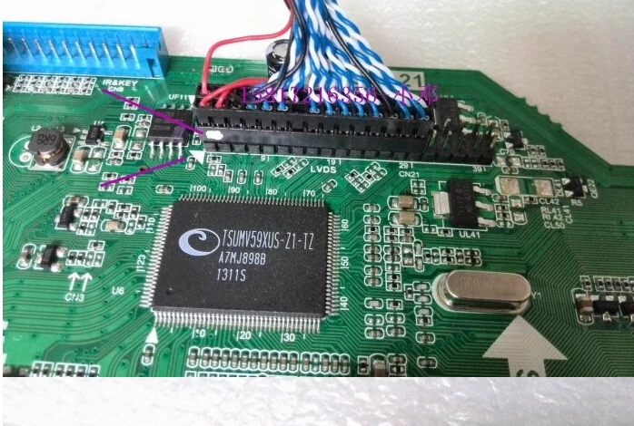 Оригинальный ЖК экран материнская плата T.VST59S.21 Бесплатная доставка|motherboard|motherboard