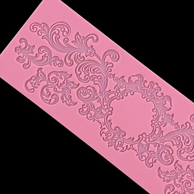 Minsunbak силиконовая кружевная форма для помадки, форма для свадебного торта, инструменты, форма для шоколадной мастики