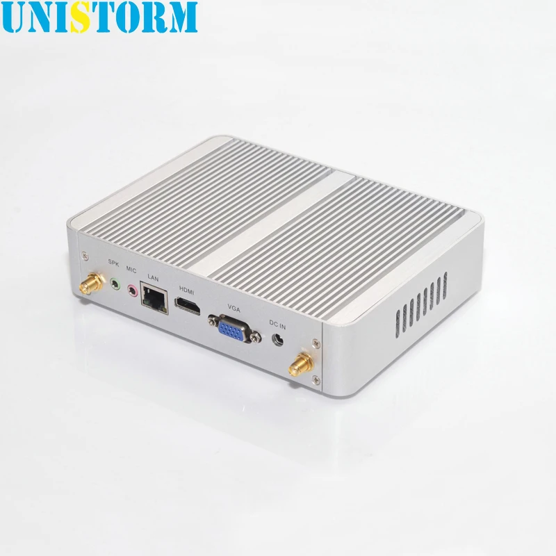 Двухъядерный мини ПК Intel Broadwell Core I3 4005U 5005U с Windows 10 Graphics 4K HDMI VGA безвентиляторный