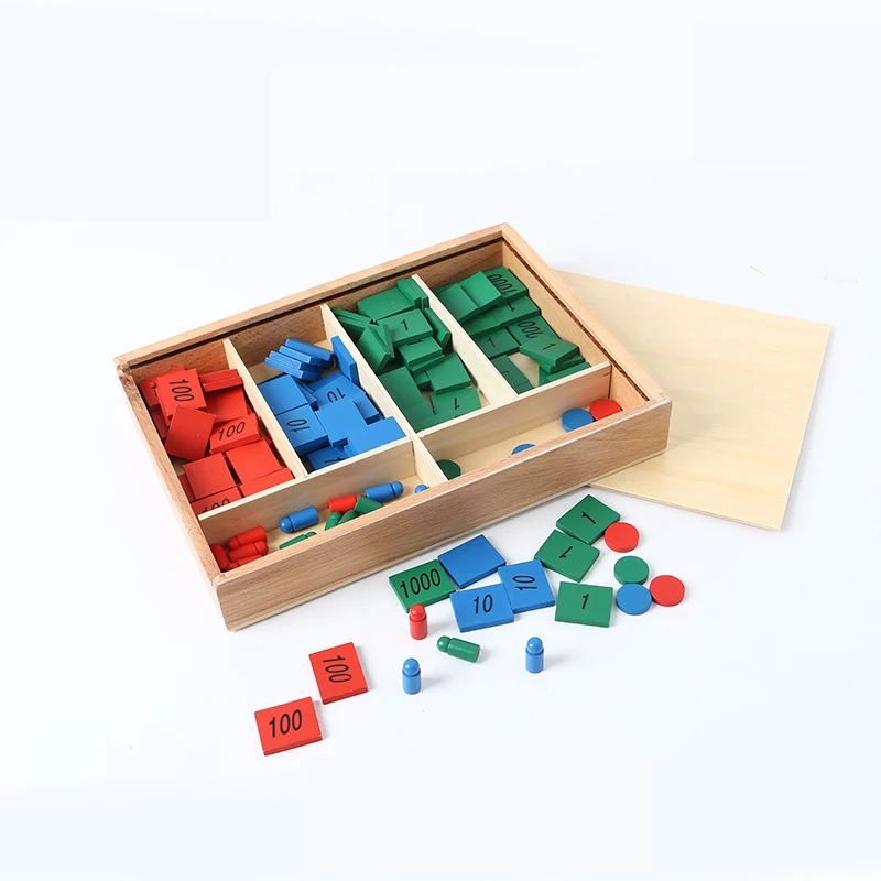 Baby Toy Montessori Stamp Game Math for Early Childhood Education Preschool Training Kids Toys Brinquedos Juguetes