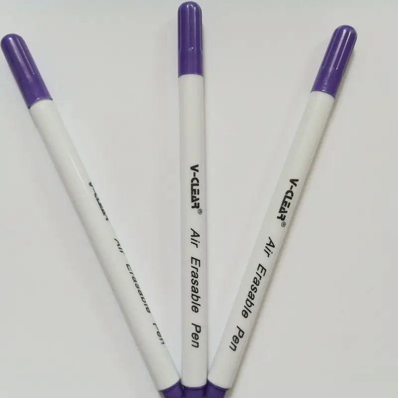 VCLEAR 3 шт. фиолетовая воздушная стираемая ручка с автоматическими чернилами для