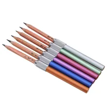 Новое поступление 3 шт. металлический рисунок пишущий карандаш удлинитель Держатель для детей маляр школы офисные канцелярские товары для рукоделия