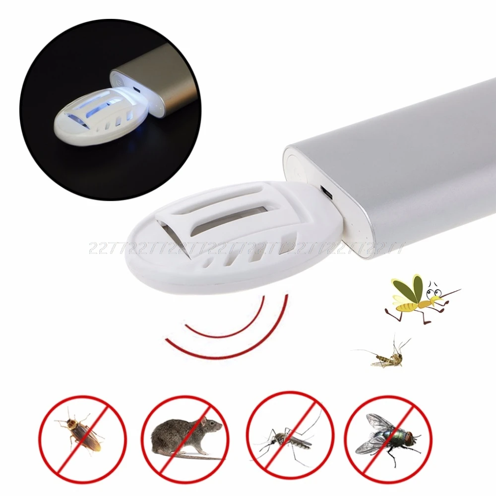 Портативный USB Электрический Отпугиватель комаров убийца Пешие прогулки Открытый летний дом JUL11 дропшиппинг