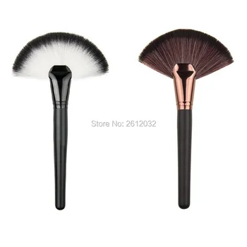 

Soft Makeup Large Fan Brush Blush Powder Foundation Make Up Tool big fan Cosmetics brushes