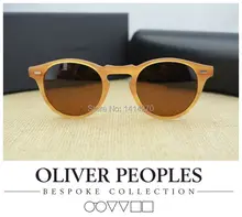 Hot! Vintage herren und damen sonnenbrille Keine BurdenOliver Völker Gregory Peck5186 sonnenbrille polarisierte sonnenbrille retro designer