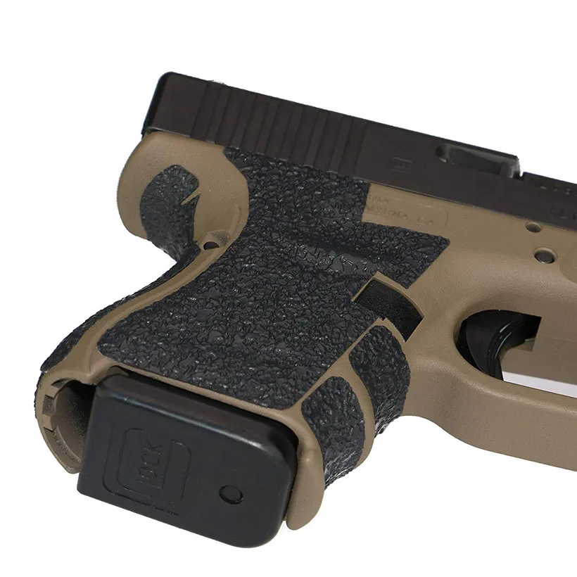 Нескользящая резиновая текстура сцепление обертывание лента перчатка для Glock 26 27 33 кобура подходит для мм 9 мм Пистолет Аксессуары для журналов