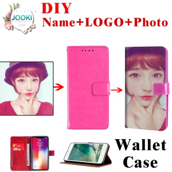 

DIY Customized Cover For ASUS ZenFone Max Pro M2 ZB631K Wallet Leather Pouch Case For ASUS ZenFone Max Pro M2 Flip Print Cover