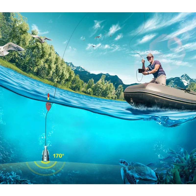

Free Shipping Full HD 1080P Underwater Fishing Video Camera 5'' TFT Display Fish Finder