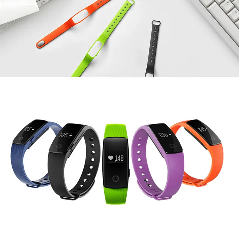 V05C Smart Wristband Heart Rate Monitor Sport Fitness Bracelet Tracker Smart Bluetooth band For Android IOS PK Miband 2 ID107