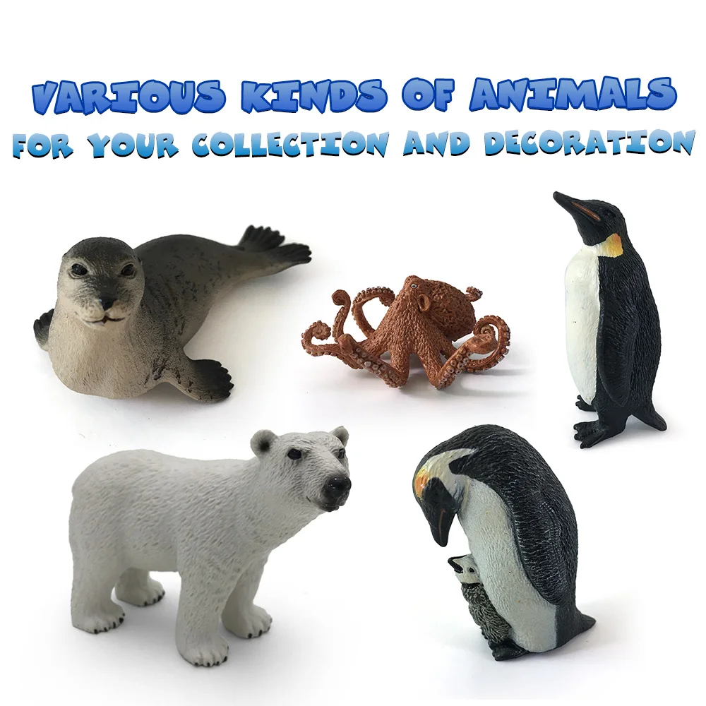 Buy Wholesale Marine Life Animal Figure Toys Seal Model Animal Action Figure