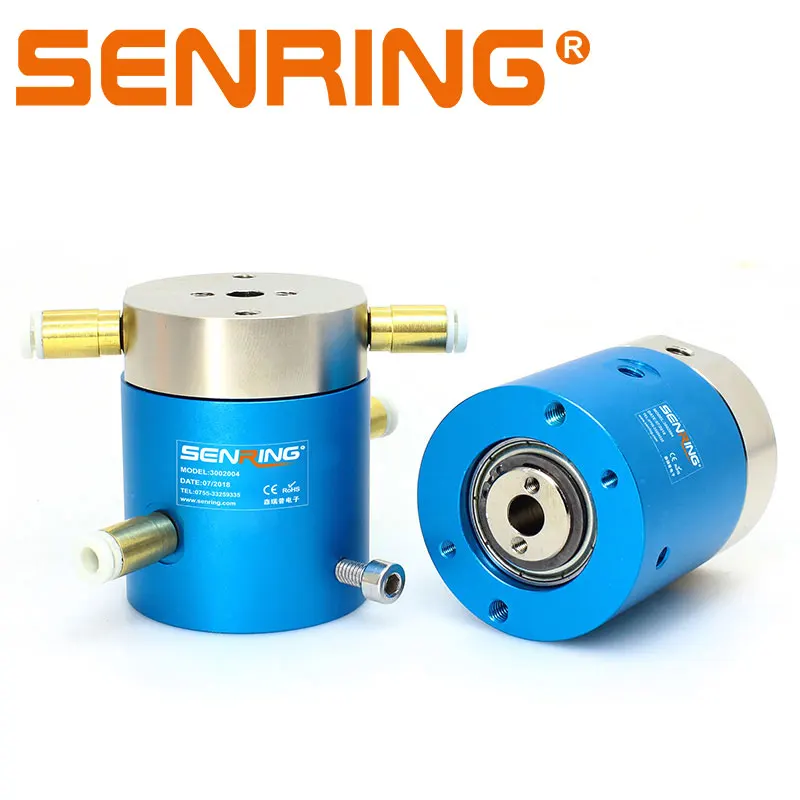 Passagens de Pneumática Transferência de Sinal União com 6 Porta Rotary Joint - 12 24 36 Fios 2a m5 2 6 Joint Rotary União com 6 12 24