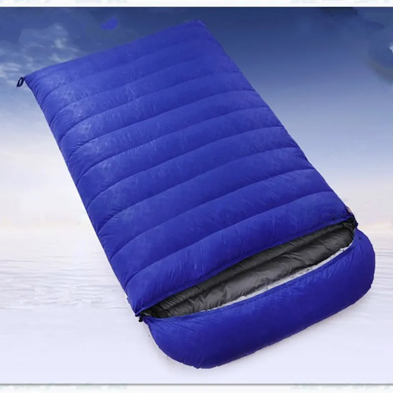 Wnnideo Couple Down Sleeping Bags Outdoor Adult Camping Warm Autumn ...
