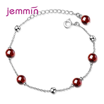 

New Hot 925 Sterling Silver Charm Bracelets Trendy Ball Design Good Quality Best Gift For Women Girls Party Appointment