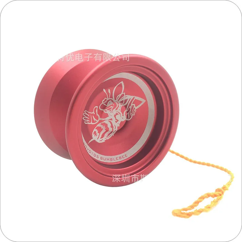 BEBOO Йо-йо G5 Шмель красный Profissional Йо-йо мяч бабочка 1A 3A 5A металла 2018 Новый Технология волшебный токарный станок мини Йо-йо строка