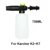 Schiuma neve Lancia Per Karcher K2-K7 Schiuma Ad Alta Pressione Pistola Cannone Tutta la Plastica Portatile Foamer Ugello di Lavaggio Auto sapone Spruzzatore