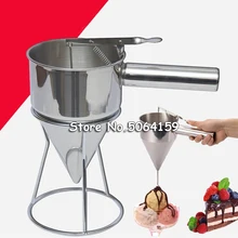 304 нержавеющая сталь идеальные жидкости кухня большая Воронка специй Осьминог шарики инструменты со стойкой Воронка для приготовления пищи Воронка с ручкой