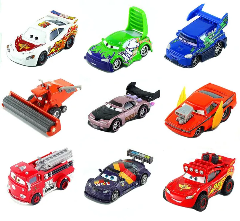 Горячая Дисней Pixar тачки 3 детская игрушка Молния Маккуин 1:55 Высокое Качество Сплав Автомобили мультфильм подарки мальчик игрушки редкая коллекция