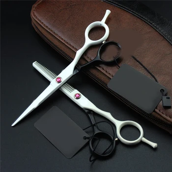 

5.5inch brand Professional Hair Cutting Thinning Scissors Stainless Steel Baber Supply Hairdressing Tool Right Hand