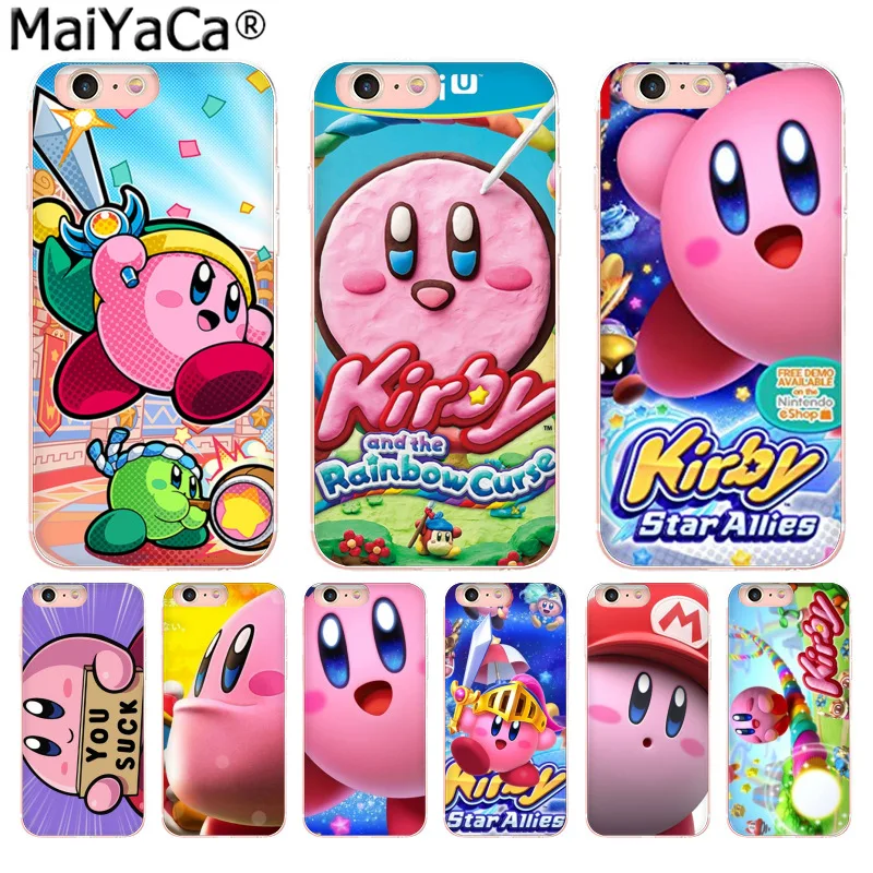 

MaiYaCa Kirby Fashion Fun Dynamic phone case for Apple iphone 11 pro 8 7 66S Plus X 5S SE XS XR XS MAX mobile Cover
