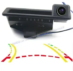Багажник автомобиля ручка интеллектуальная траектории треков заднего вида Камера для BMW E60 E61 E70 E71 E72 E82 E88 E84 для BMW 1 3 5X5X6X1
