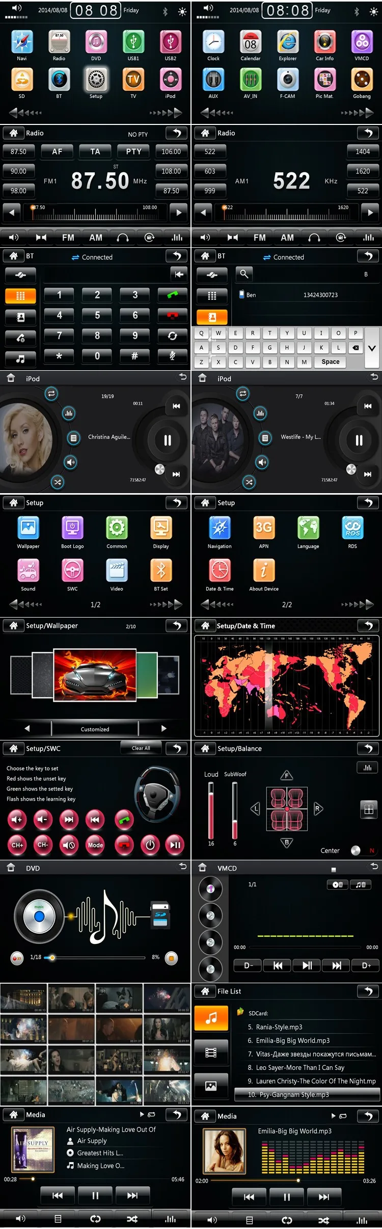 Flash Deal 7 Inch Car DVD For SSANGYONG/Kyron/Korando/Actyon With 3G Host Radio GPS RDS BT TV 1080P Ipod Free Maps 8