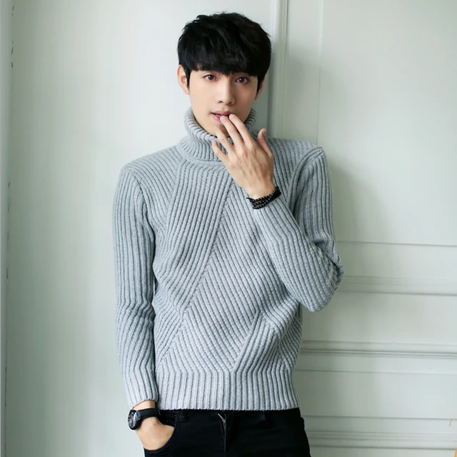 white pullover men