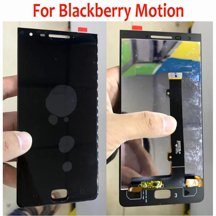 Для Blackberry Motion lcd дисплей кодирующий преобразователь сенсорного экрана в сборе для BlackBerry Motion lcd запасные части
