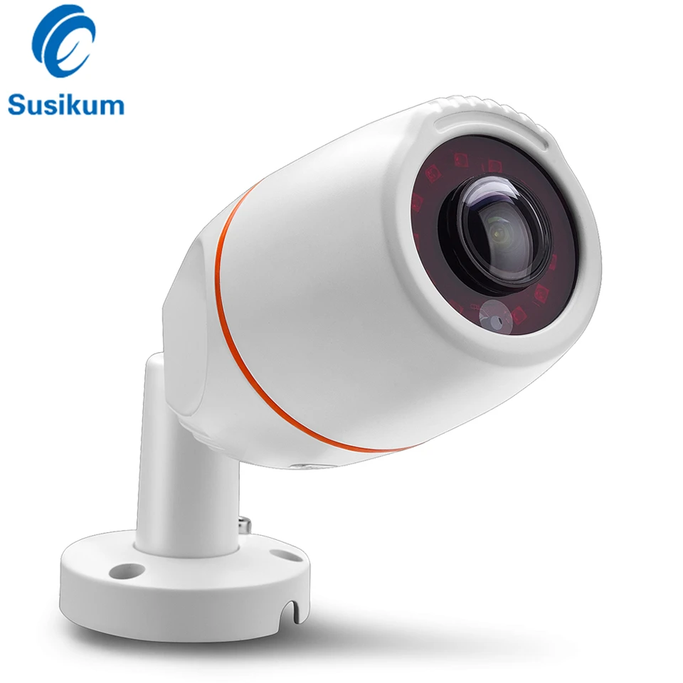 

H.265 SONY307 Sensor Starlight IP Camera 0.0001Lux Color Day And Night Vision 1.7mm Lens Fisheye Bullet IP Camera 180 Degree