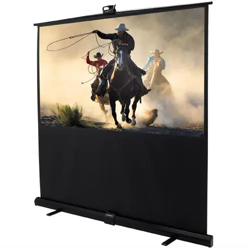 

Portable High Gain HD Projection Screen 80 Inch Pull Up Carry Screens View For Home Cinema Theater School/ Store/Wedding Office