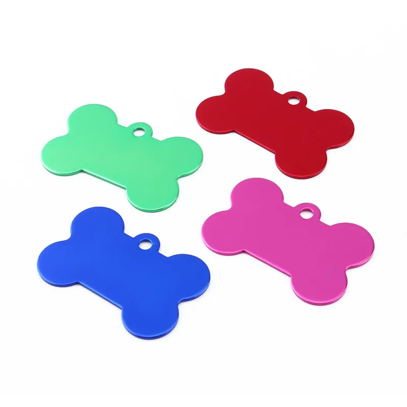 

Blank Pet ID Tags 1pcs Pet Tag Identification Dog Tag The Name Dog Cat Animal Name Charm Tag Metal
