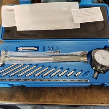 Шкала диаметра 50-160 мм Индикатор отверстия измерительный цилиндр двигателя измерительный инструмент комплект