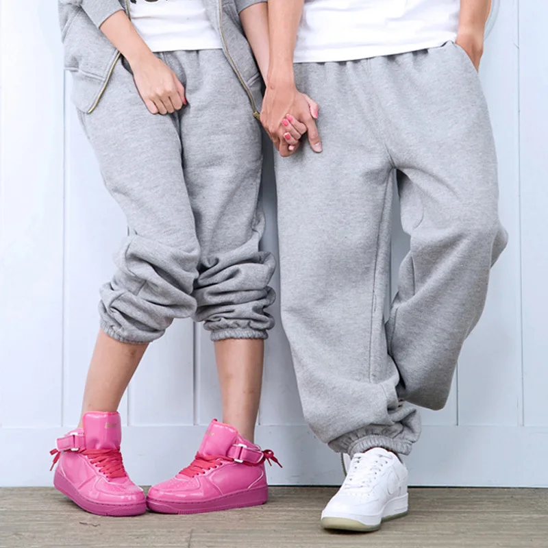 

Fashion brand casual winter swag baggy gym gasp outdoors sport women drop crotch joggers pants men hip hop parkour sweatpants